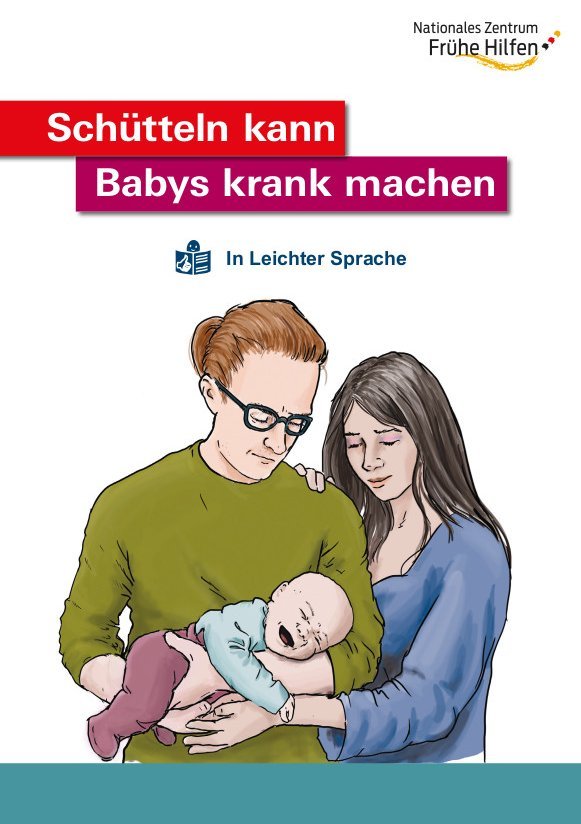 Broschüre BAG NZFH Schütteltrauma Leichte Sprache