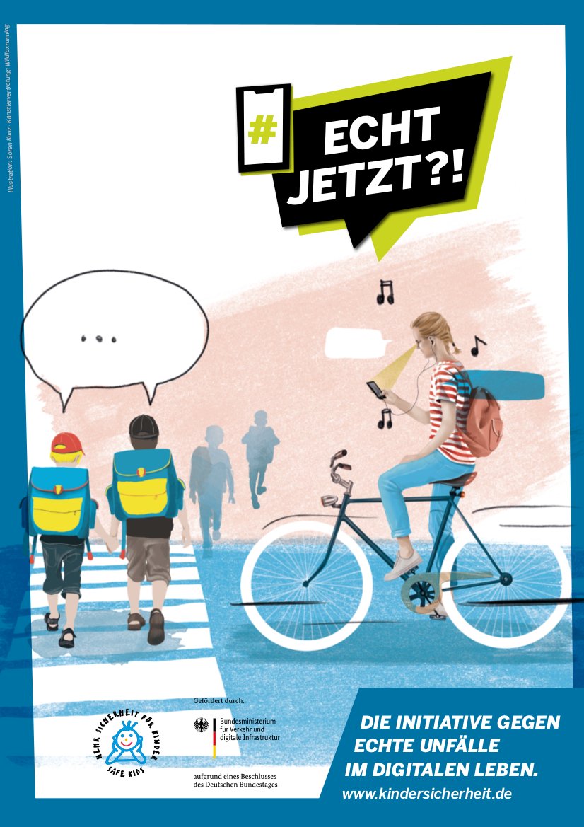 ECHT JETZT Poster Titel